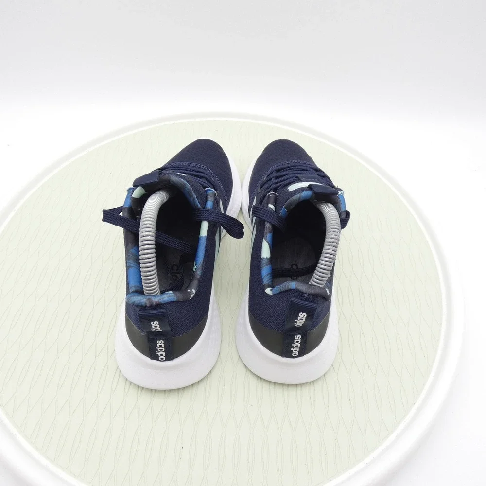 Adidas Puremotion Navy Mint Green Camo Running Shoes FX7759 Womens Size 6.5
